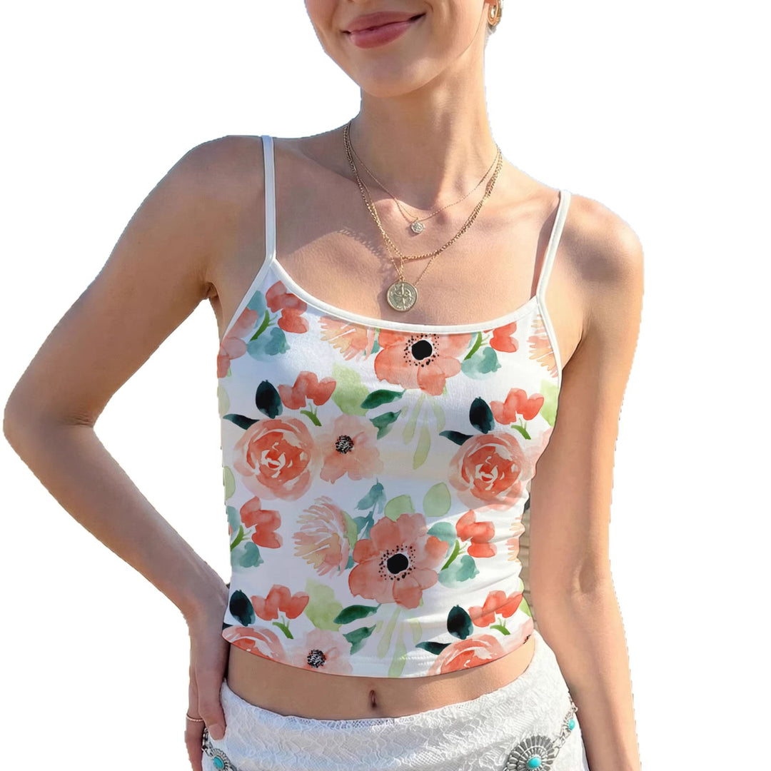 Damen Crop-Top mit buntem Mandala-Design Echo Archiv