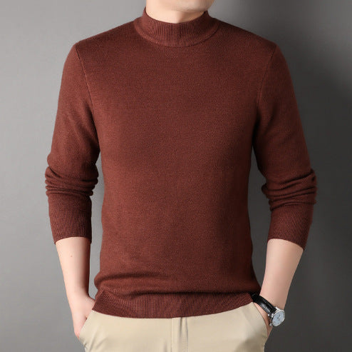 Herren Pullover mit hohem Kragen Echoarchiv