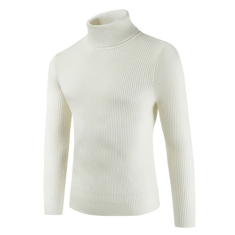 Damen Rollkragenpullover aus gehäkeltem Strick Echoarchiv