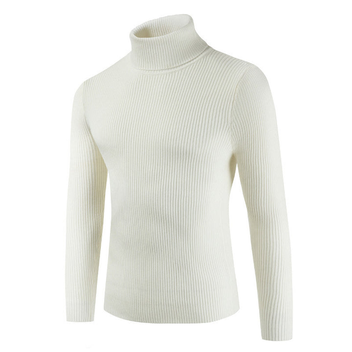 Damen Rollkragenpullover aus gehäkeltem Strick Echoarchiv