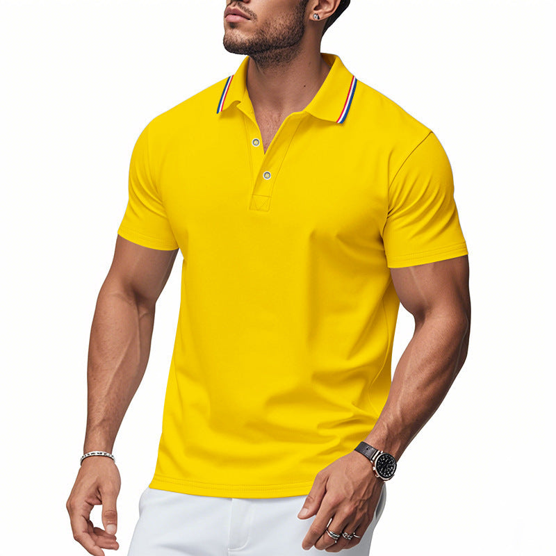 Herren Poloshirt mit modernem Kragen und feuchtigkeitsregulierender Technologie Echoarchiv