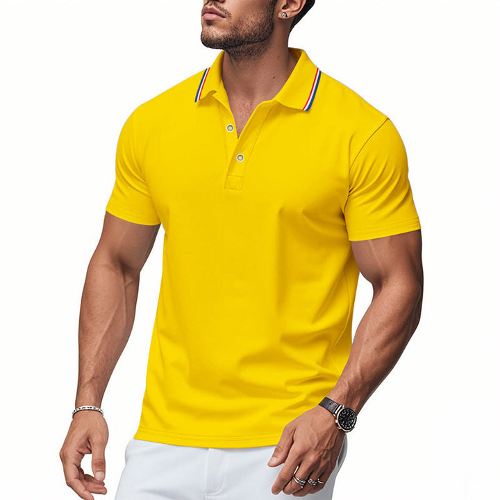 Herren Poloshirt mit modernem Kragen und feuchtigkeitsregulierender Technologie Echoarchiv
