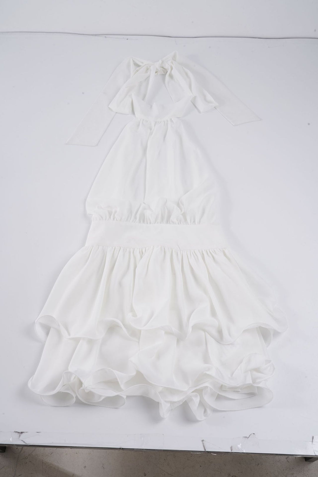 Damen luftiges Wickelkleid mit voluminösem Rock Echo Archiv