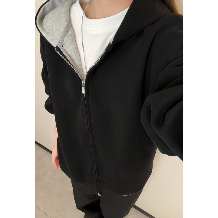 Damen Modische und funktionale Kapuzenjacke Echo Archiv