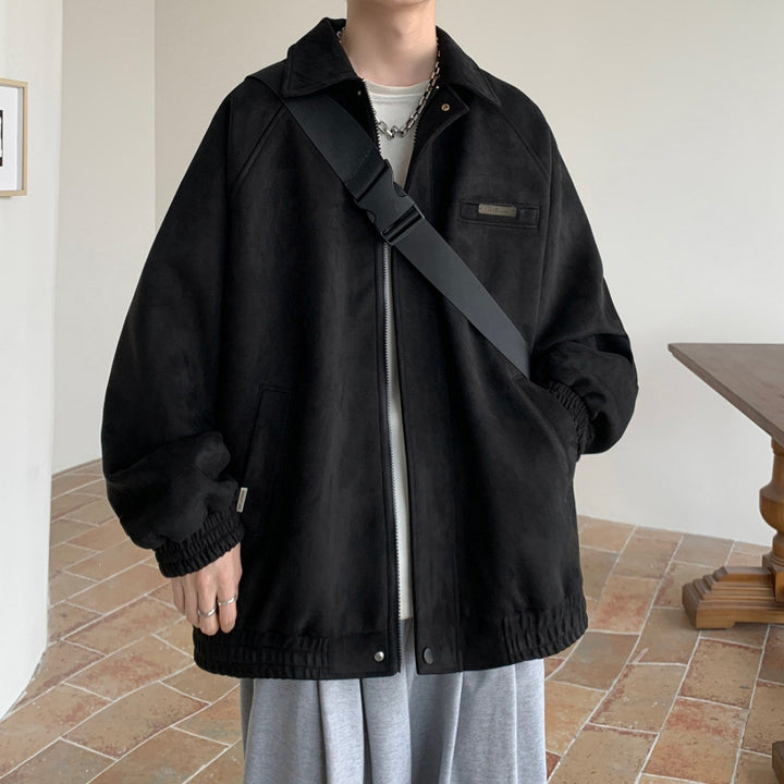 Herren Übergroße Steppjacke mit praktischen Taschen Echoarchiv