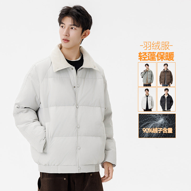 Herren Gepolsterte Winter-Steppjacke mit Teddykragen und winddichter Thermofüllung Echo Archiv