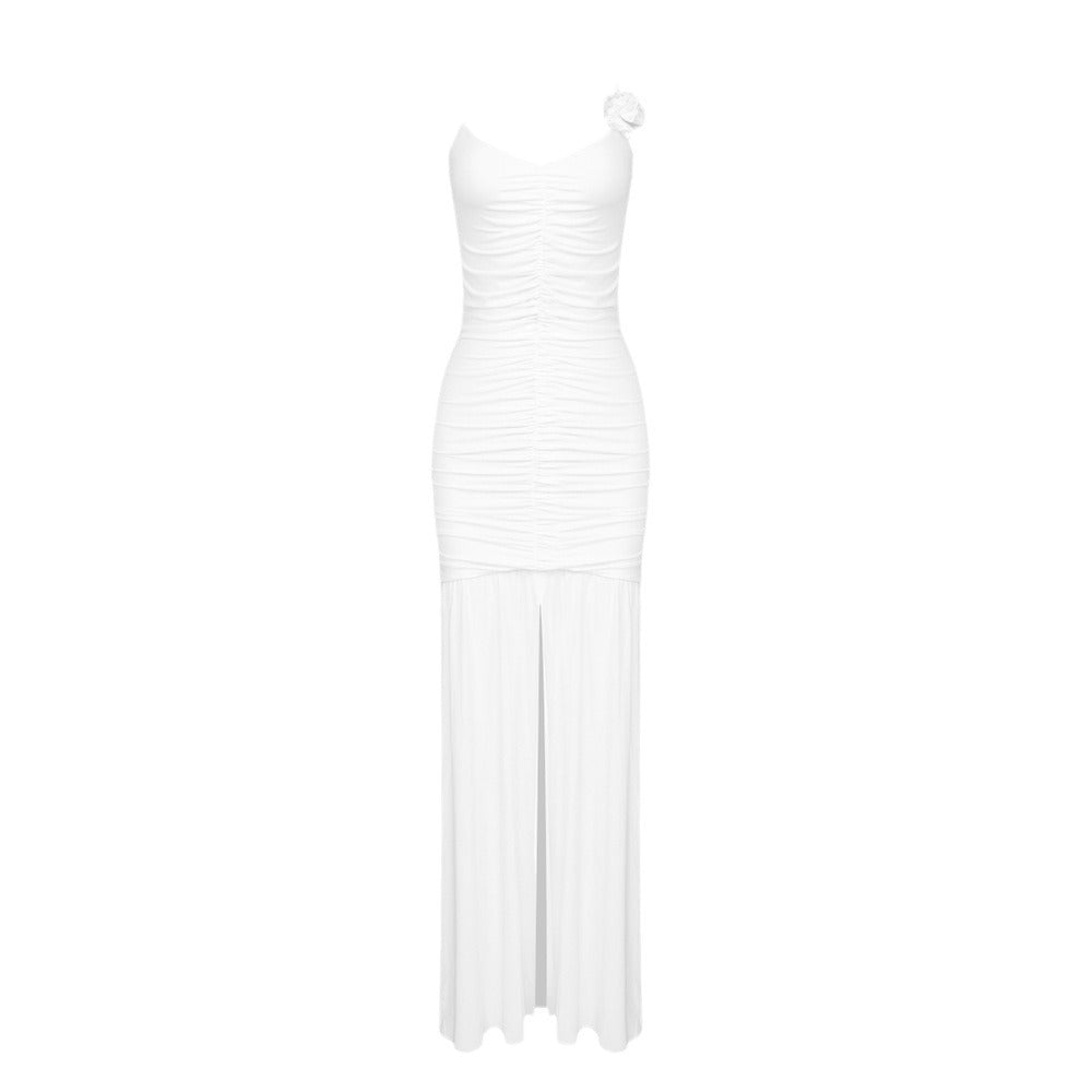 Damen Wickelkleid mit raffinierten Falten und verspielt Blumendetails Echo Archiv