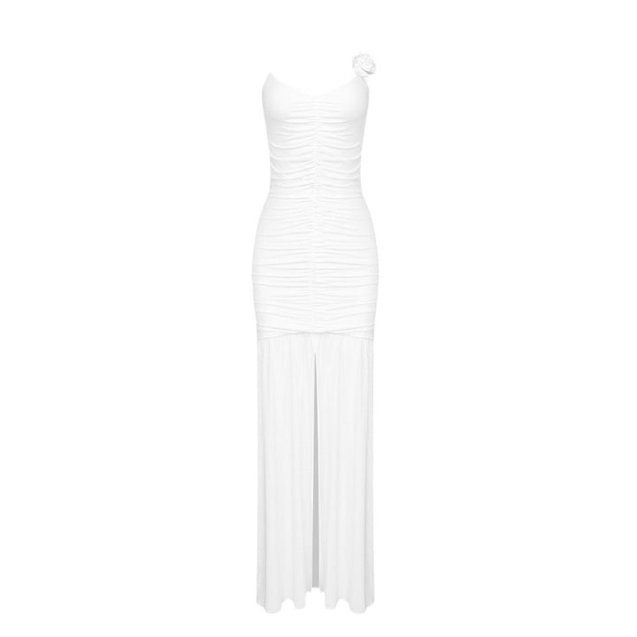 Damen Wickelkleid mit raffinierten Falten und verspielt Blumendetails Echo Archiv