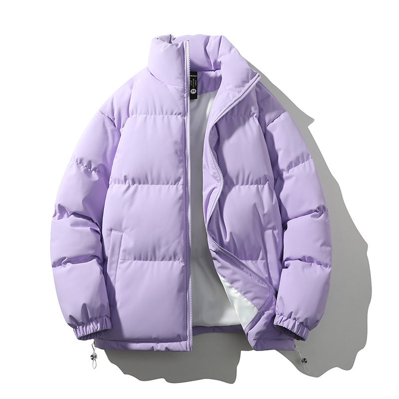 Herren isolierte Pufferjacke mit hohem Kragen und eleganter Passform Echoarchiv