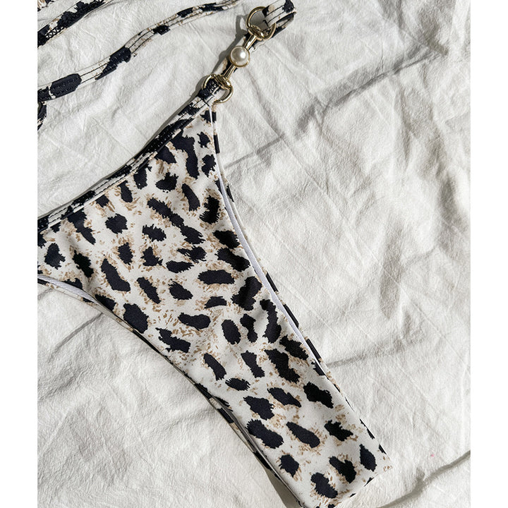 Damen Triangel-Bikini mit modischen Kettendetails Echo Archiv