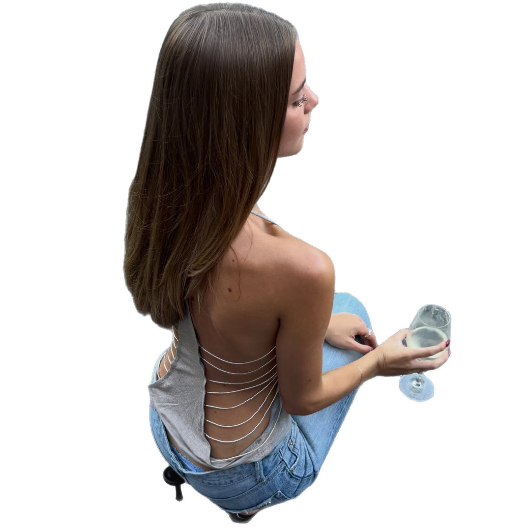 Damen Sportliches Tanktop mit innovativem Rückendesign Echo Archiv