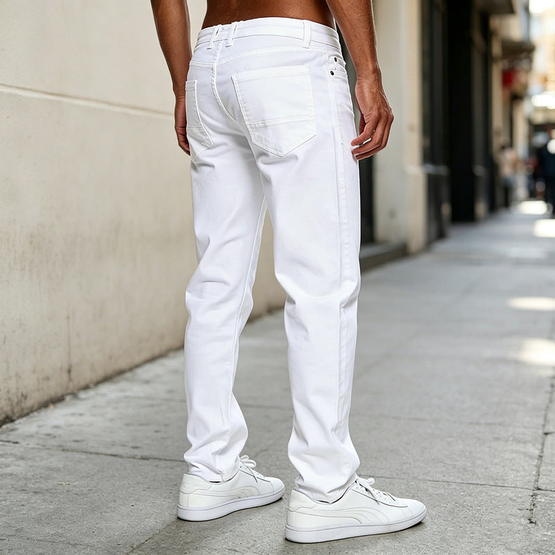 Herren Bequeme gerade geschnittene Jeans Echoarchiv