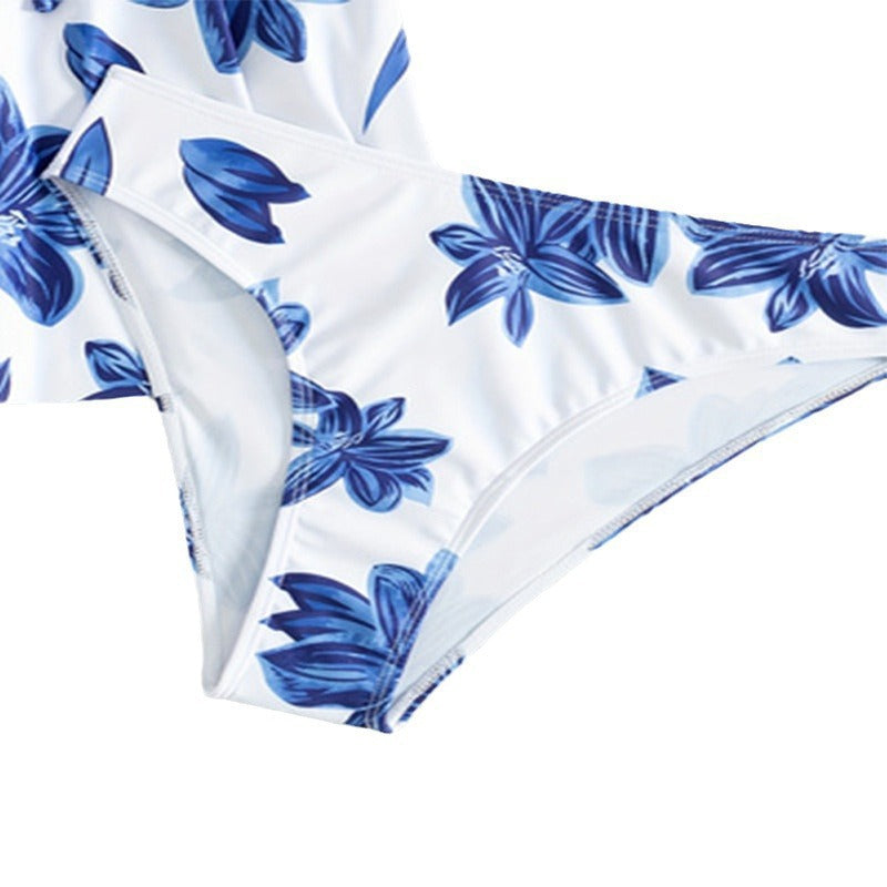 Damen Tankini-Set mit floralem Design und verstellbaren Trägern Echo Archiv