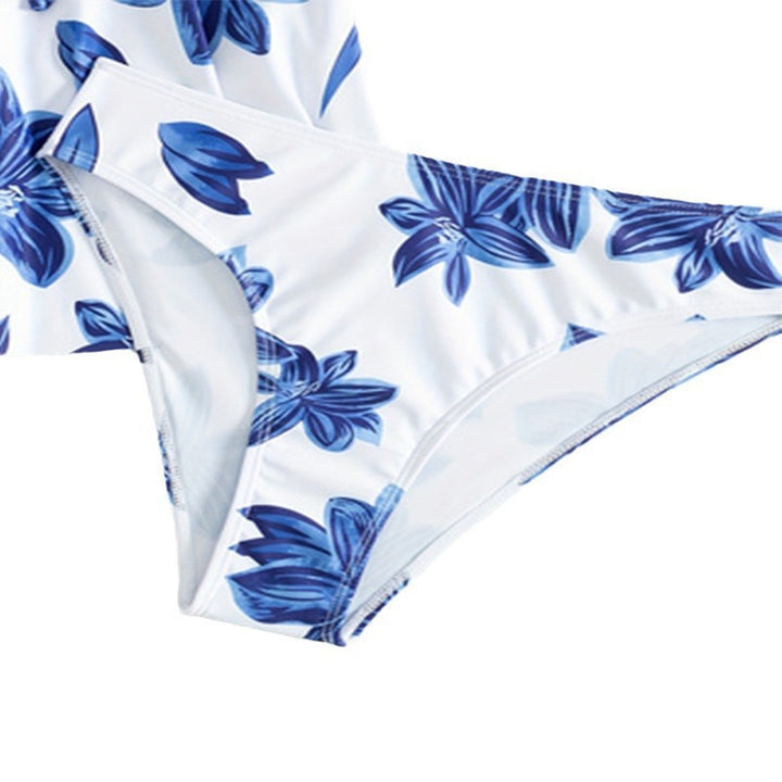 Damen Tankini-Set mit floralem Design und verstellbaren Trägern Echo Archiv