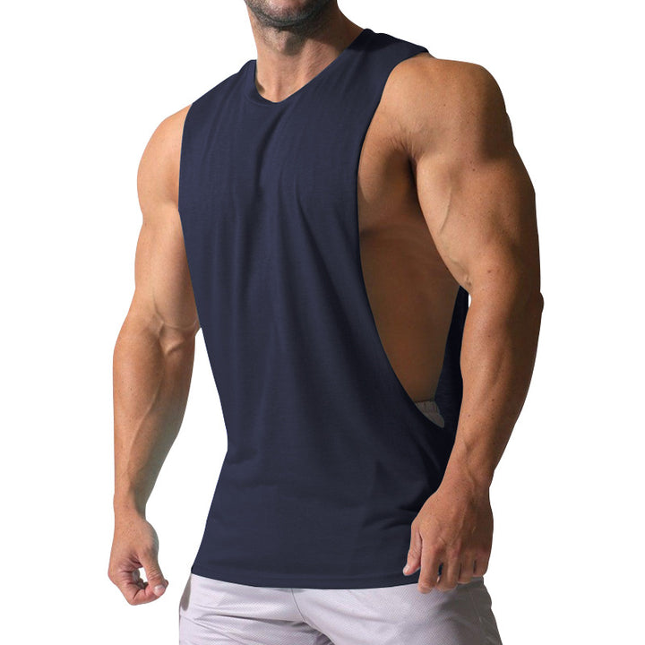 Herren nan Muskelshirt mit extra tiefen Armöffnungen und atmungsaktivem Baumwollmix Echo Archiv