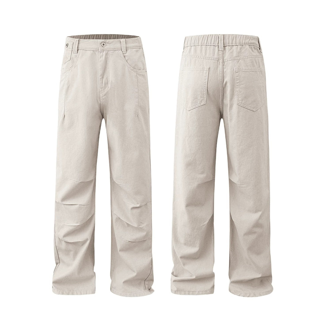 Damen Weitgeschnittene Denim-Hose mit elastischem Bund Echo Archiv