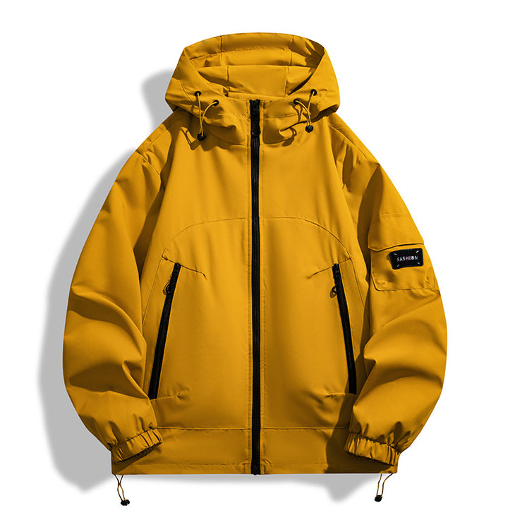 Herren Moderner Allwetter-Hoodie mit Wind- und Wasserabweisender Membran Echo Archiv