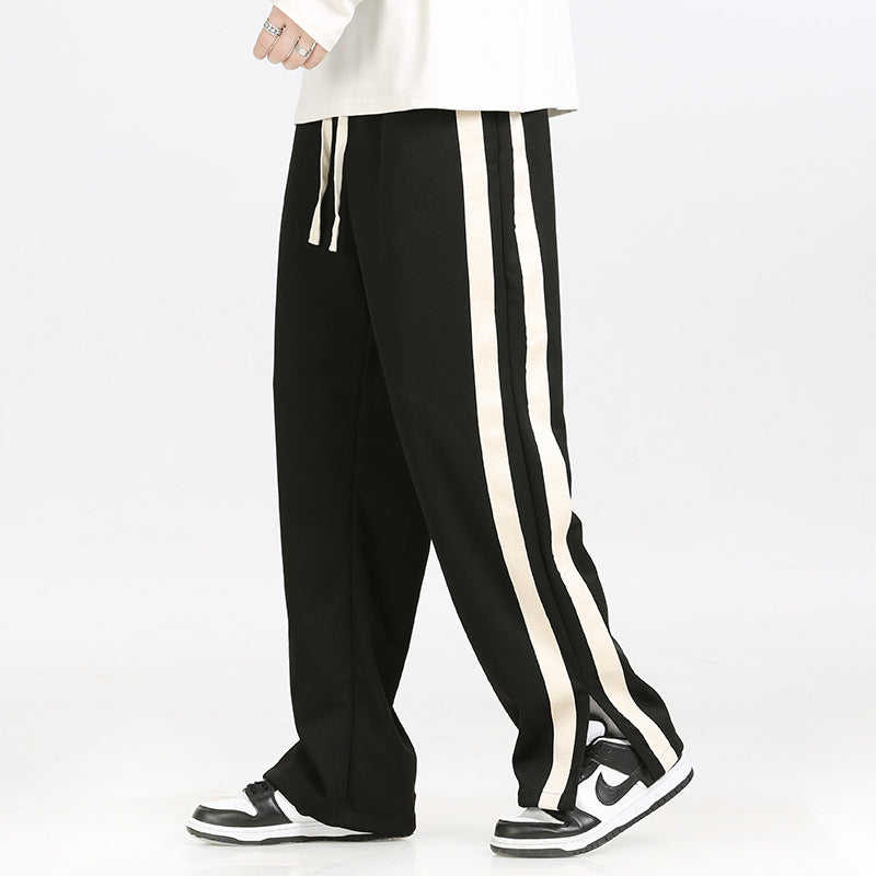 Herren Sportliche Lounge-Hose mit seitlichen Streifen Echo Archiv