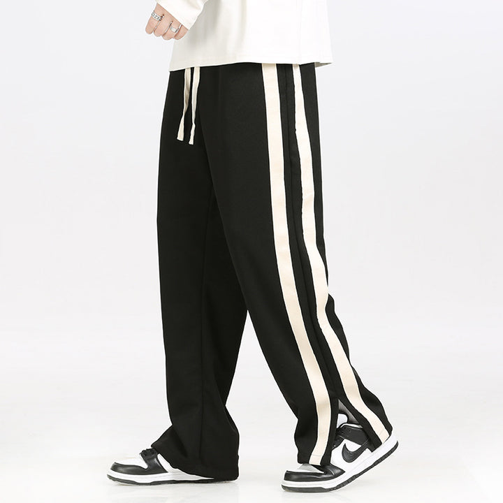 Herren Sportliche Lounge-Hose mit seitlichen Streifen Echo Archiv