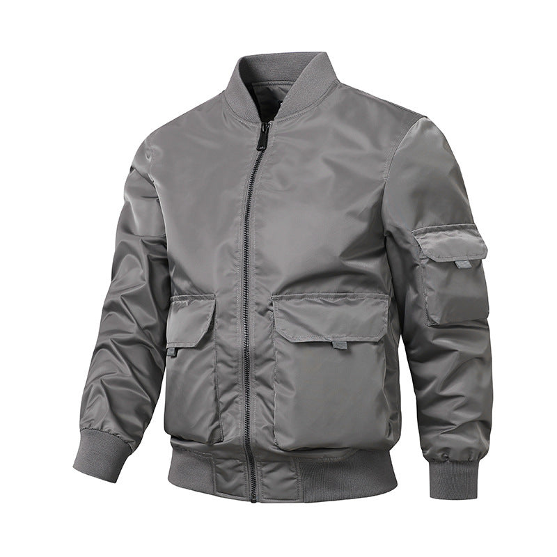 Herren Bomberjacke im Utility‑Style mit windabweisender Shell, Mehrfachtaschen und Rippbündchen Echo Archiv