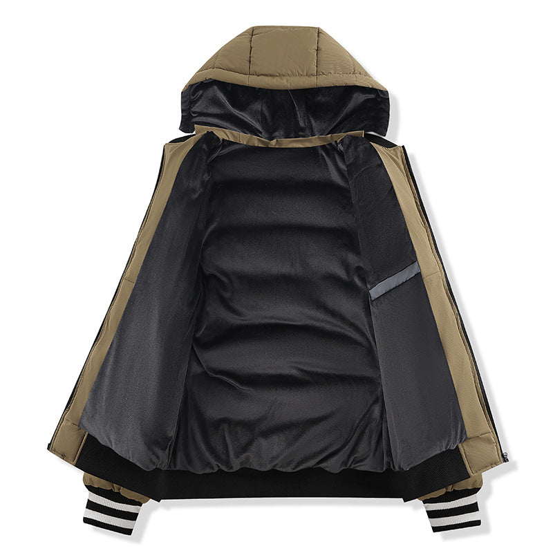 Herren Leichte Steppjacke mit hohen Kragen und praktischen Taschen Echo Archiv