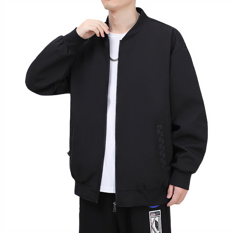 Herren Modische Übergangsjacke mit seitlichen Reißverschlüssen Echo Archiv