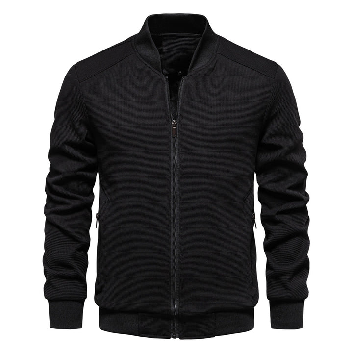 Herren modische Sportjacke mit atmungsaktivem Strukturdesign Echoarchiv