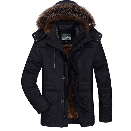 Herren Winterjacke mit Fleece-Futter Echo Archiv