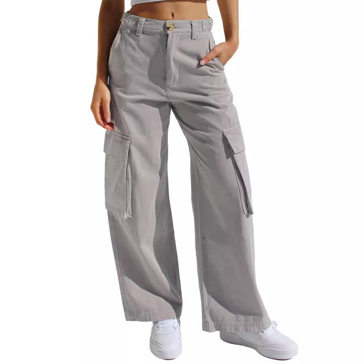 Damen Cargo-Hose mit praktischen Seitentaschen und lässigem Schnitt Echo Archiv