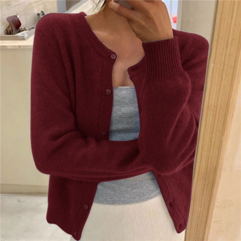 Damen kuschelige Strickjacke Echoarchiv