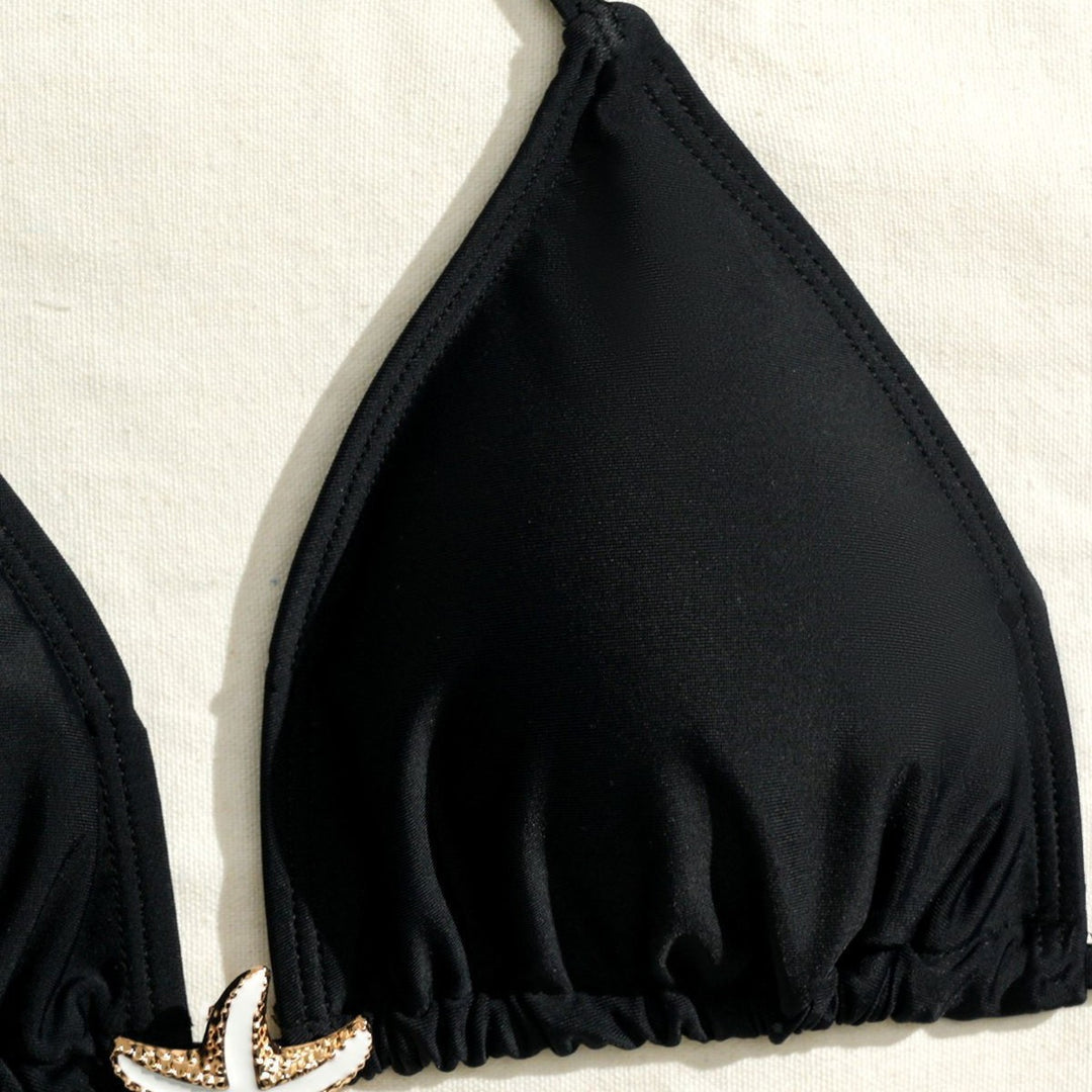Damen Bikini-Set mit verstellbaren Trägern und Raffung Echo Archiv