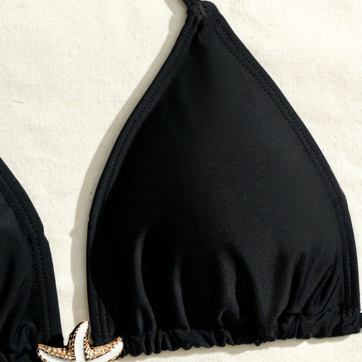Damen Bikini-Set mit verstellbaren Trägern und Raffung Echo Archiv
