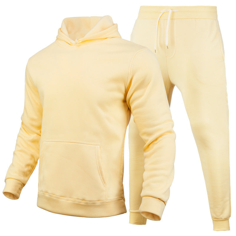 Herren Sportliches Sweatshirt- und Jogginghose-Set Echoarchiv