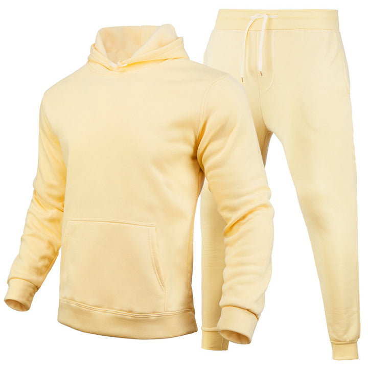 Herren Sportliches Sweatshirt- und Jogginghose-Set Echoarchiv