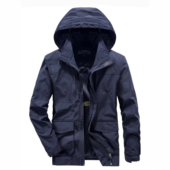 Herren Robuste Wetterjacke mit praktischen Taschen Echo Archiv