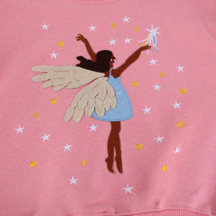 Mädchen Sweatshirt mit zauberhaftem Feen-Design Echo Archiv