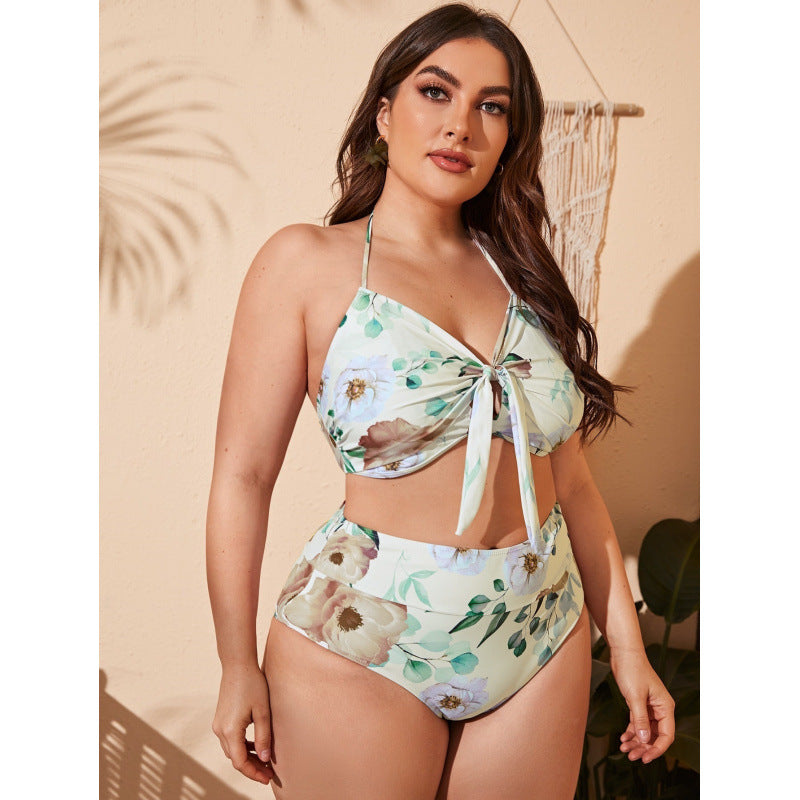 Damen Hochwertiger Bikiniset mit Floralprint Echo Archiv