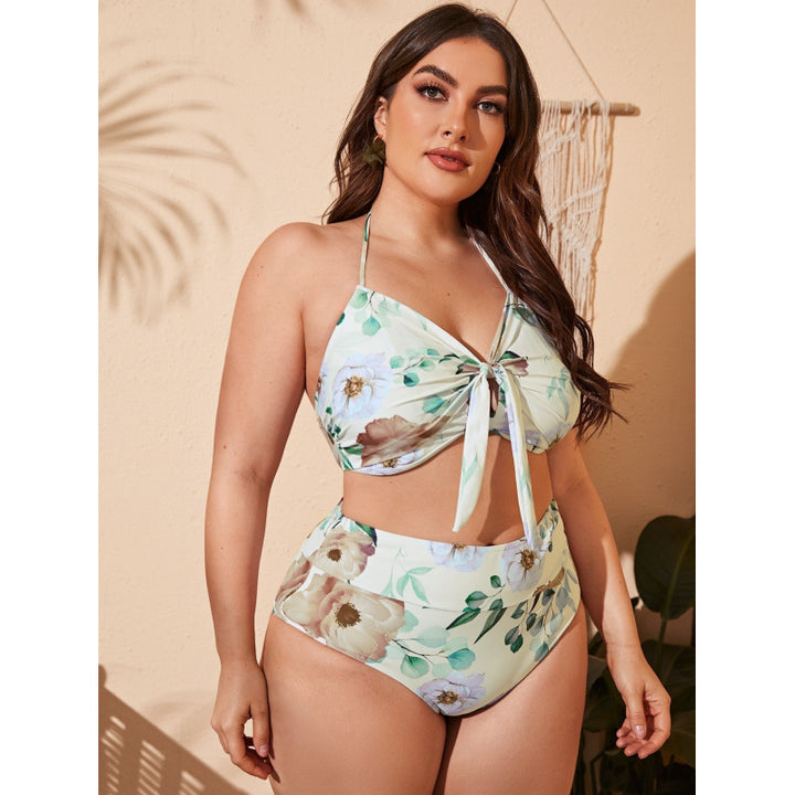 Damen Hochwertiger Bikiniset mit Floralprint Echo Archiv