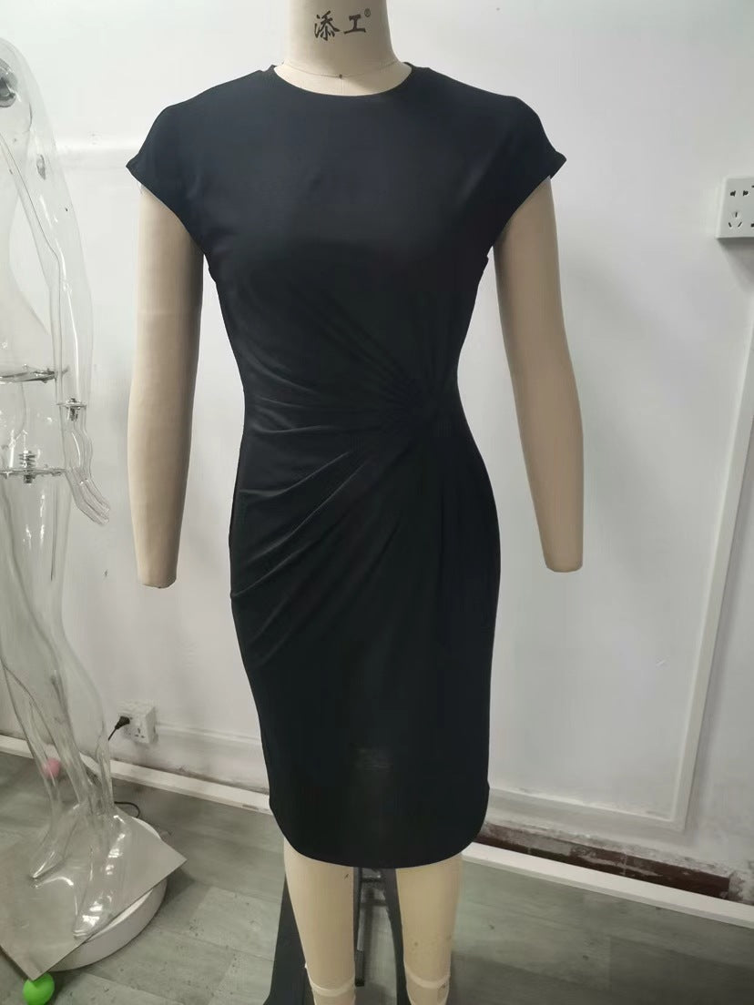 Damen elegantes Wickelkleid mit figurbetontem Design und feinem Jersey-Material Echo Archiv