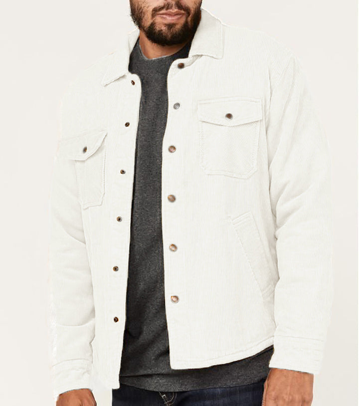 Herren Cordjacke mit praktischen Taschen und stylischem Design Echoarchiv