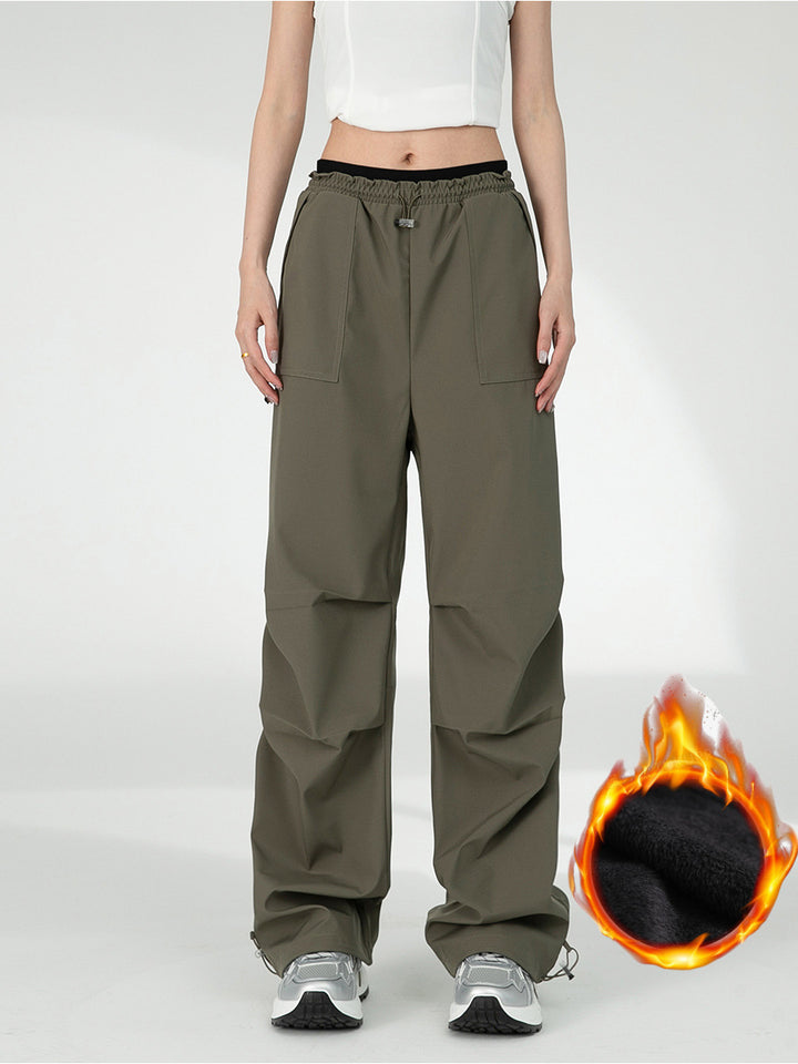 Damen Kapuzen-Utility-Parka mit wasserdichter Membran, großen Fronttaschen & verstellbarem Saum Echo Archiv