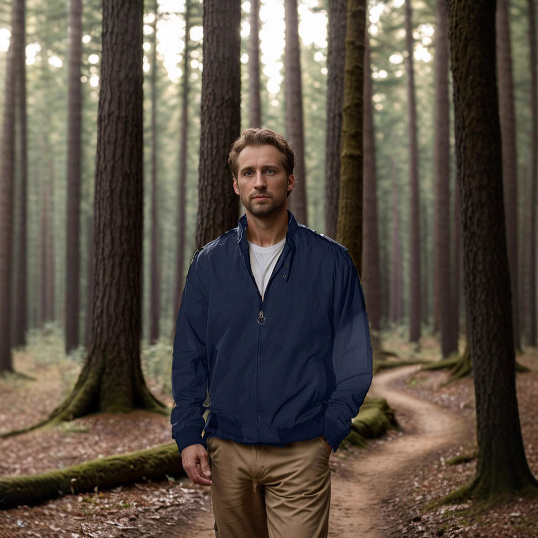 Herren lässige und winddichte Freizeitjacke Echoarchiv