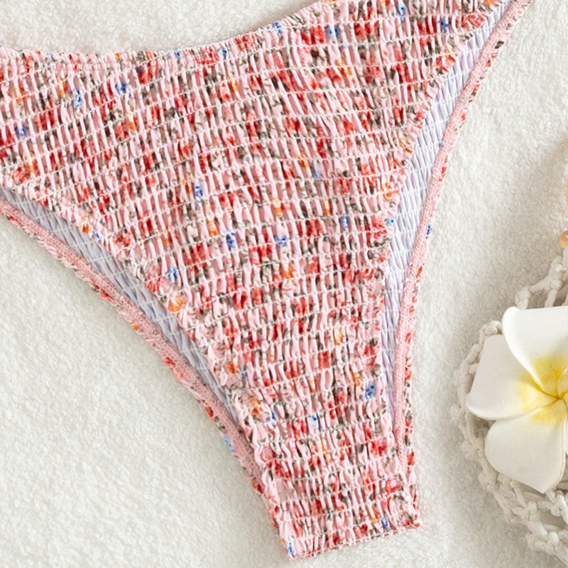 Damen Bandeau-Bikini-Set mit kreativen Bindemöglichkeiten Echo Archiv