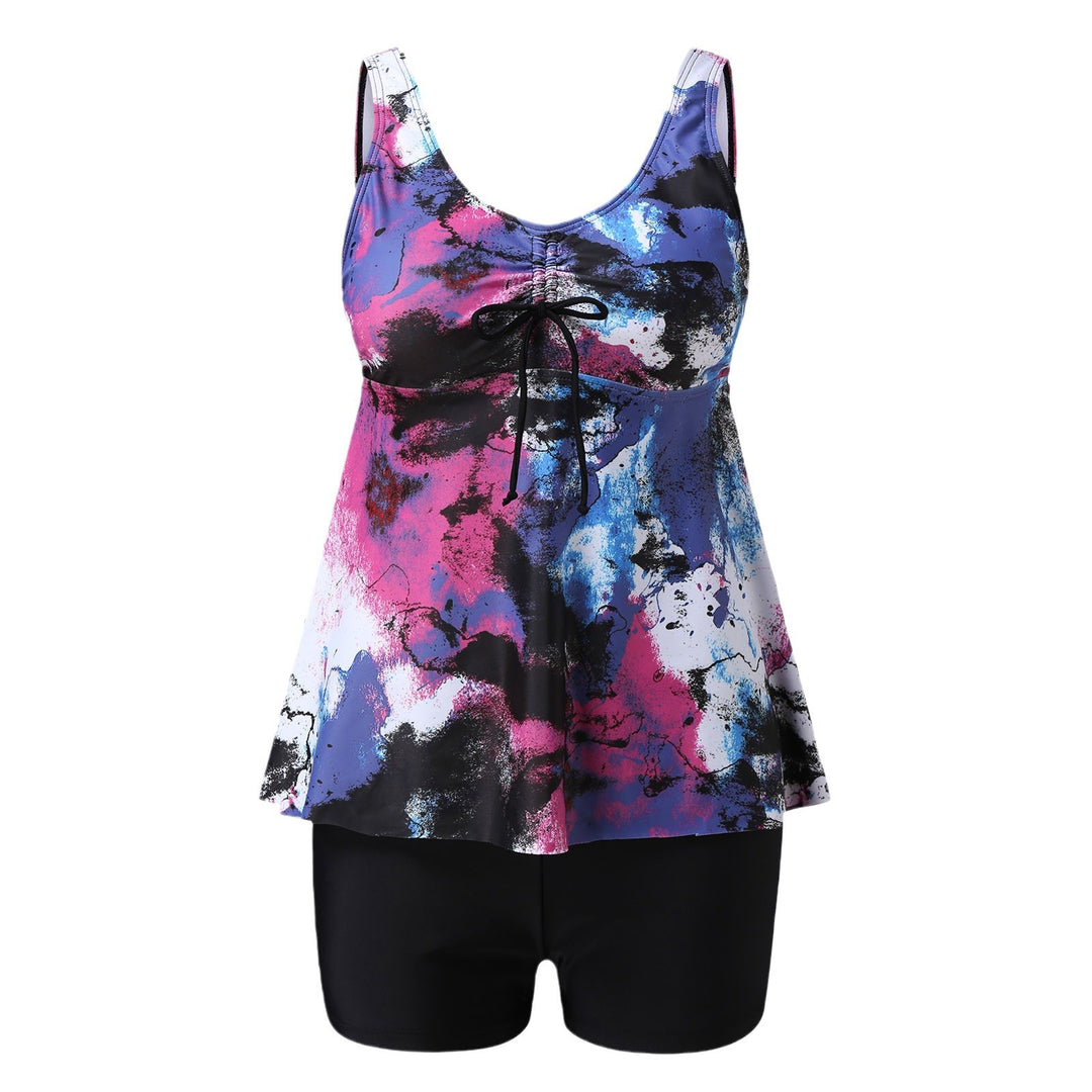 Damen Sportliches Tanktop mit verstellbarem Kordelzug Echo Archiv