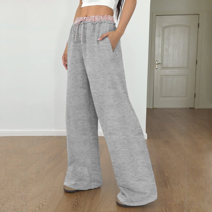Damen Lässige Weite Jogginghose Echo Archiv