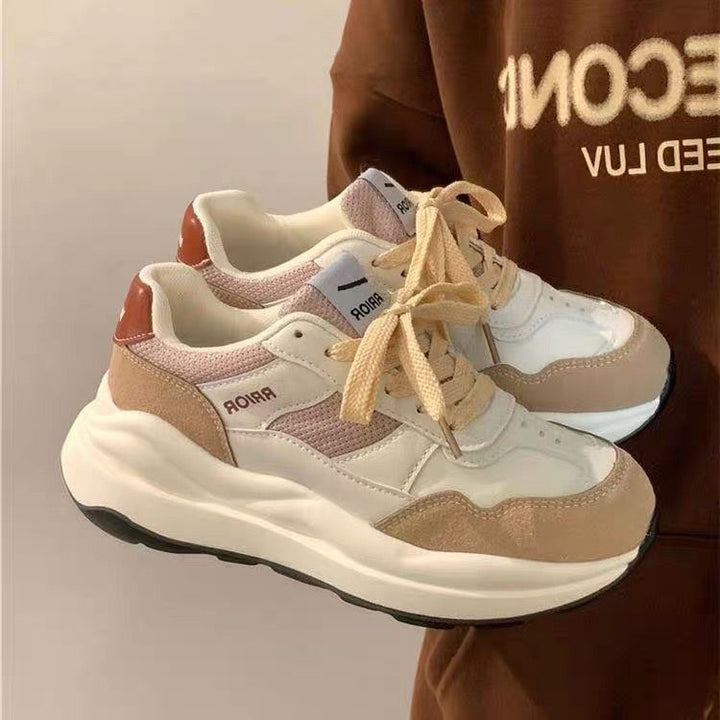 Damen Sportliche Chunky Sneakers mit gepolsterter Innensohle und atmungsaktivem Obermaterial Echo Archiv