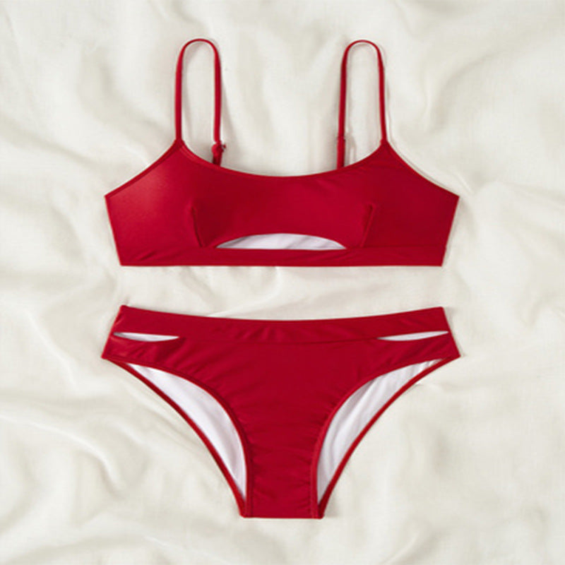 Damen Sportliches Bikini-Set mit Cut-Out-Details Echo Archiv