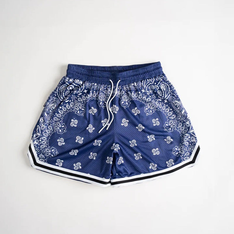 Herren Bandana Druck Sportshorts Echoarchiv