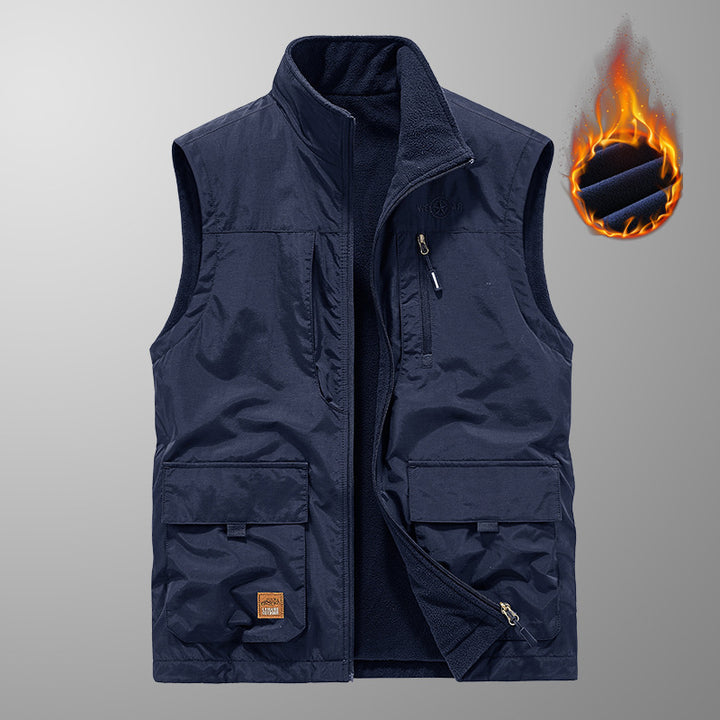 Herren Multifunktionale Fleece-Weste Echo Archiv