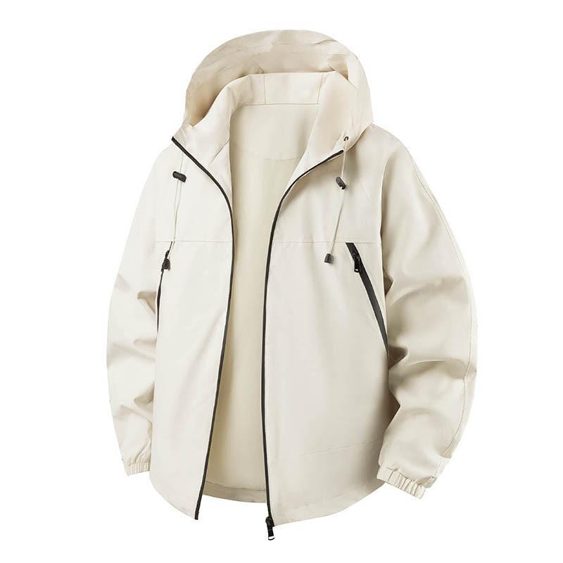 Herren Leichte Outdoorjacke mit verstellbarer Kapuze Echo Archiv